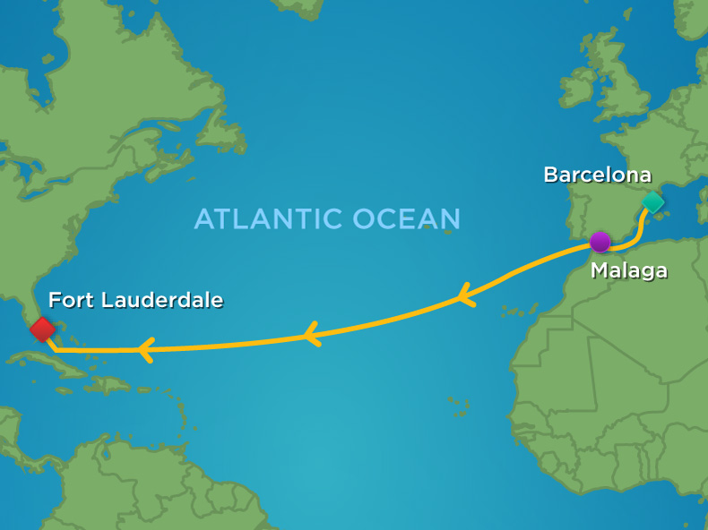 Готовимся к трансатлантическому круизу Allure of the Seas с 25.10.15