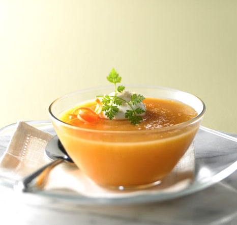 Thumbnail: Chilled Carrot Apple Soup
