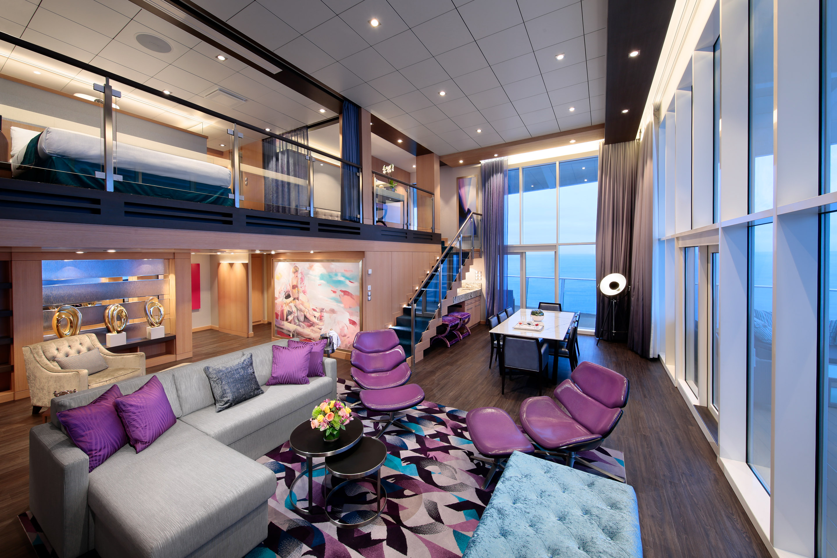 Loft suite on Harmony of the Seas