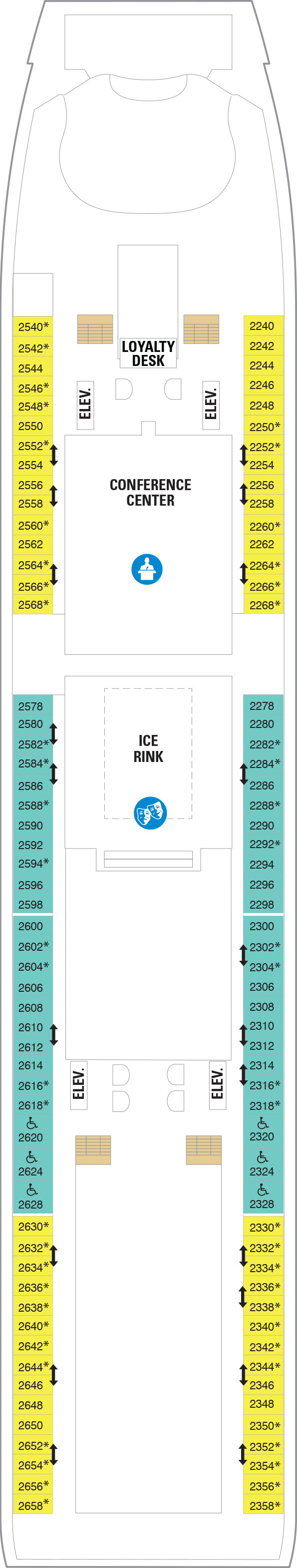 Plan Navigators Liberty Of The Seas Deck Layout