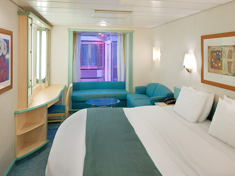 Adventure of the Seas Connecting Promenade View Interior
