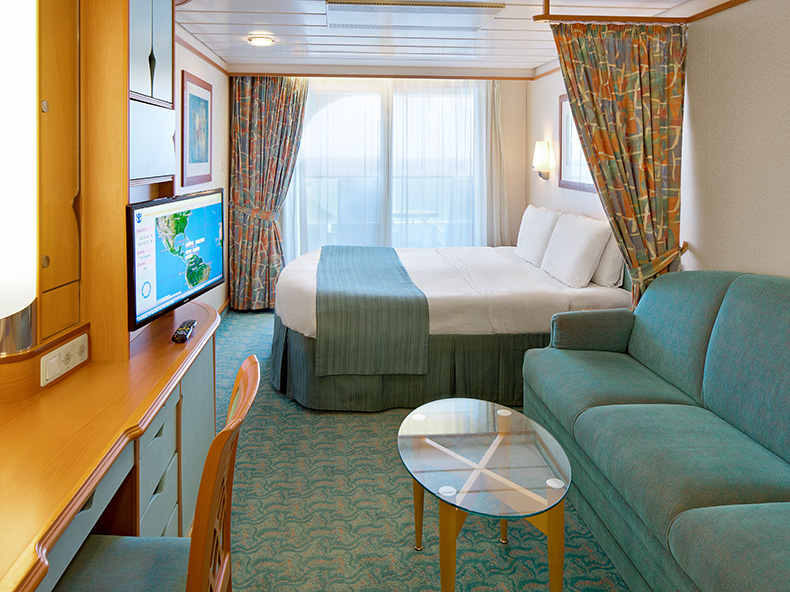 Adventure of the Seas Spacious Ocean View Balcony