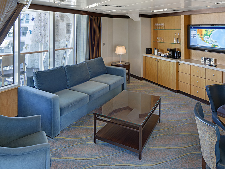 Allure of the Seas AquaTheater Suite with Large Balcony - 2 Bedroom