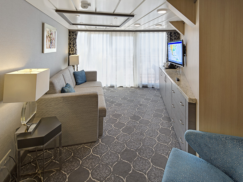 Allure of the Seas Spacious AquaTheater Suite - 1 Bedroom