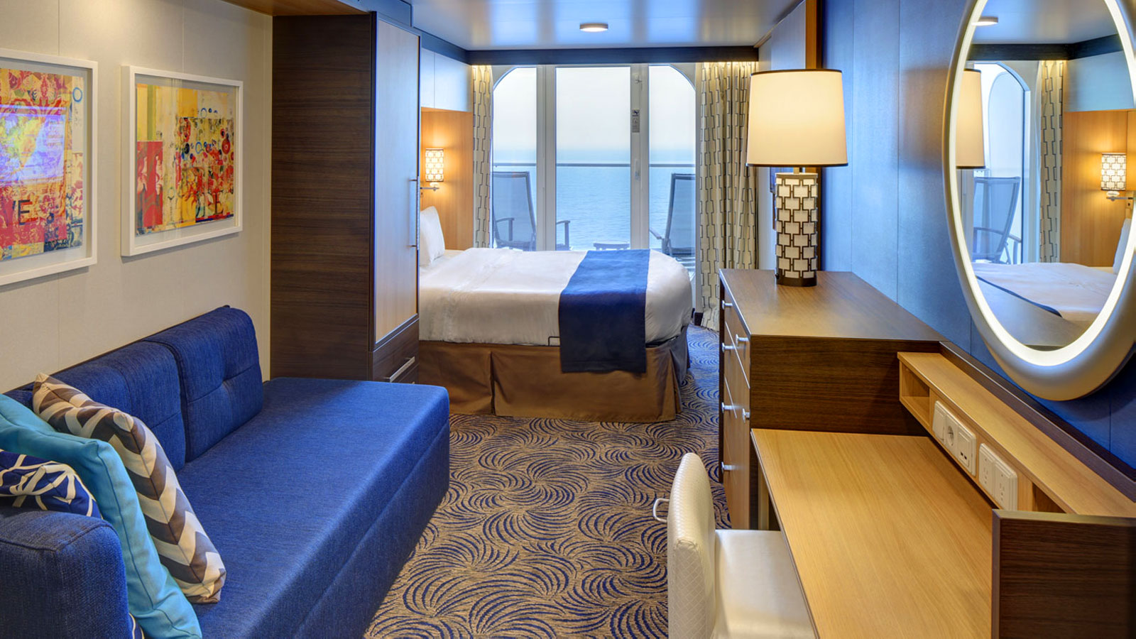 Anthem of the Seas Connecting Ocean View Balcony
