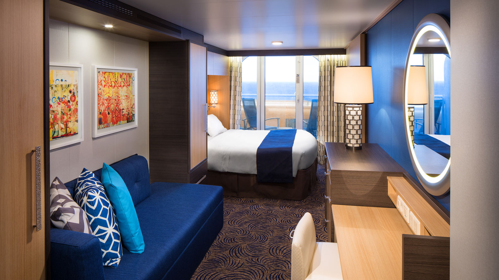 Anthem of the Seas Obstructed Ocean View Balcony
