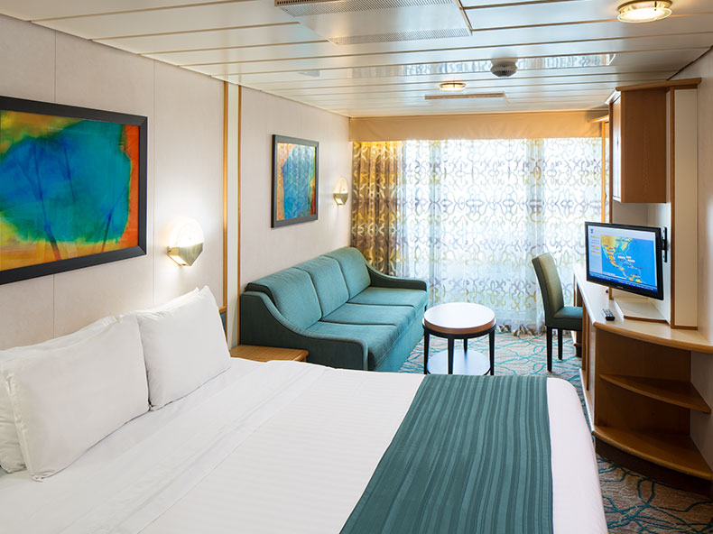 Enchantment of the Seas Spacious Ocean View Balcony