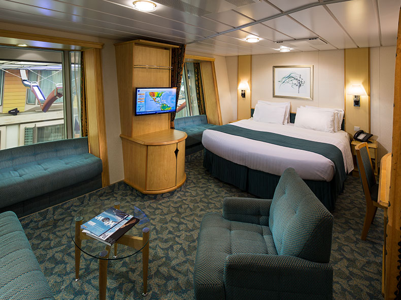 Freedom of the Seas Spacious Promenade View interior