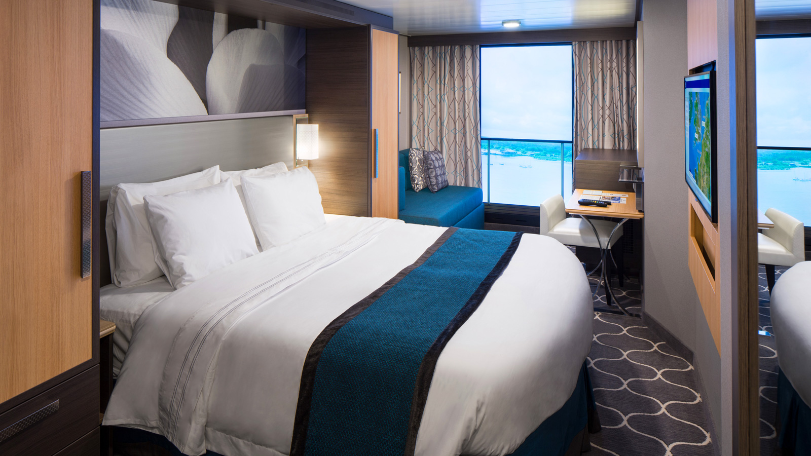 Harmony of the Seas Interior with Virtual Balcony