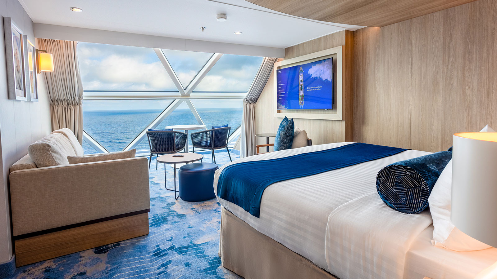Harmony of the Seas Ocean View Panoramic Suite (No Balcony)