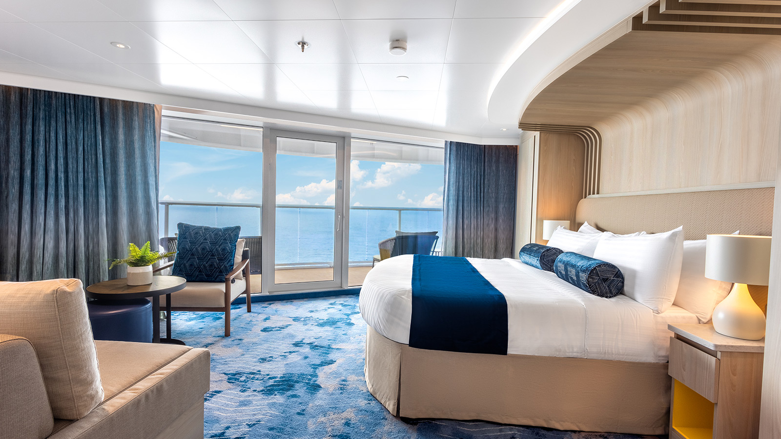 Icon of the Seas Sunset Corner Suite
