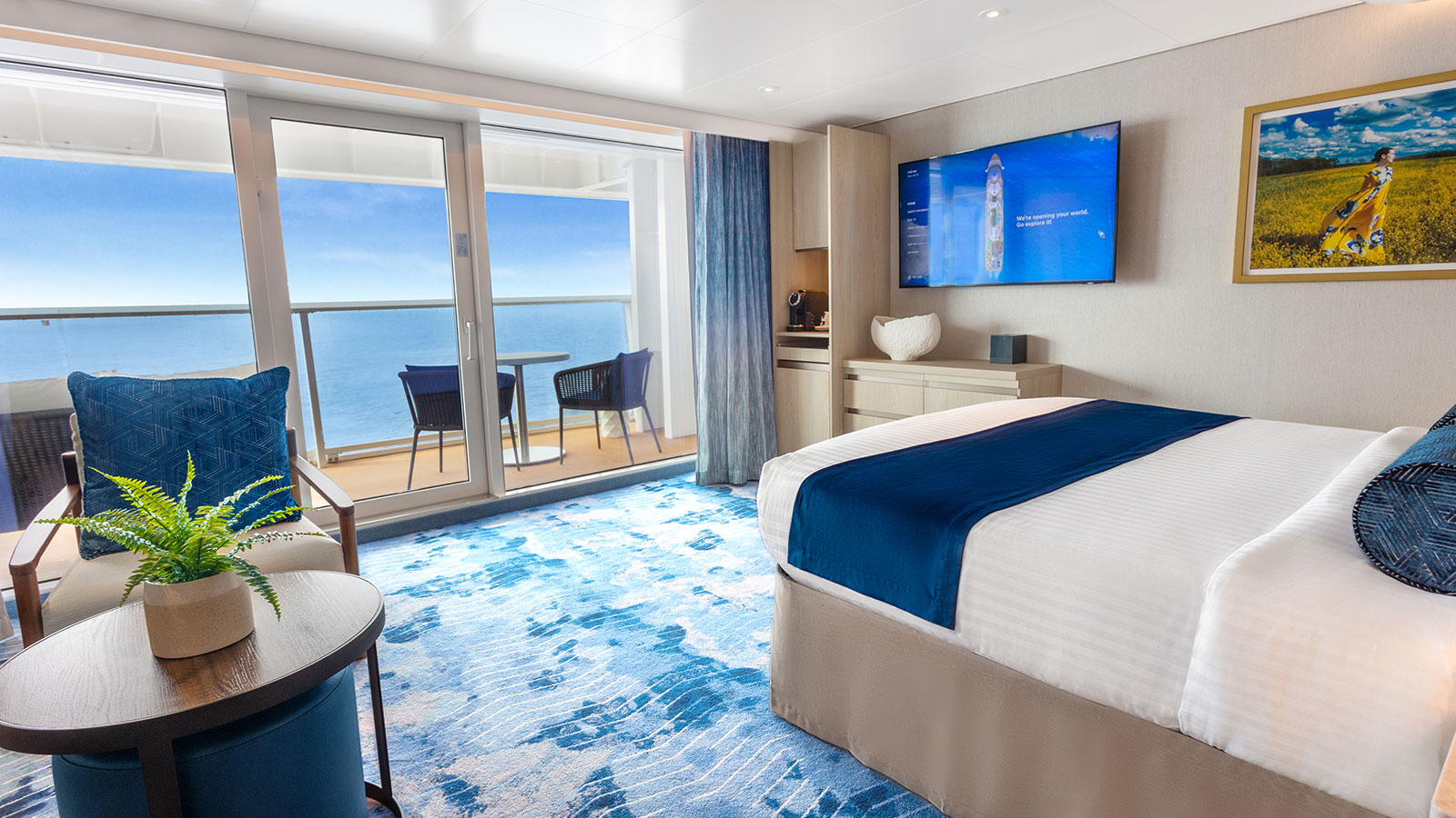 Icon of the Seas Sunset Junior Suite