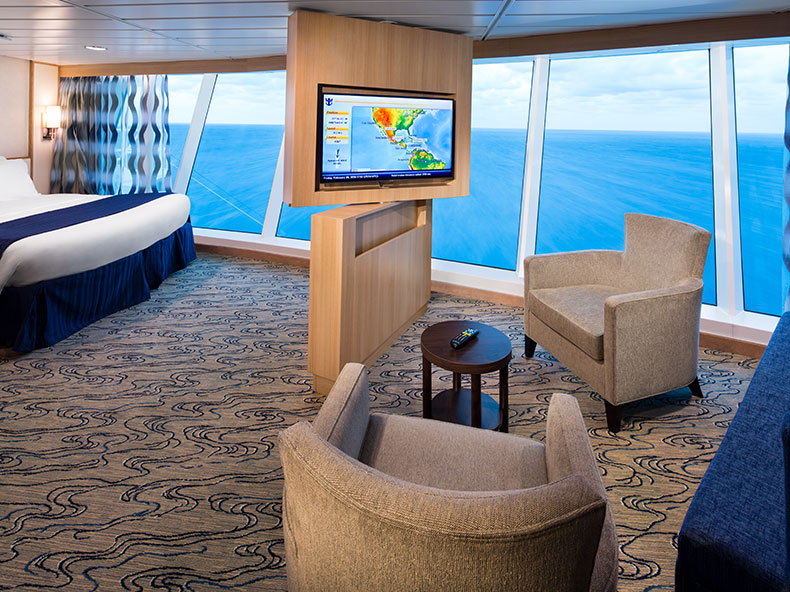 Liberty of the Seas Ocean View Panoramic Suite (No Balcony)