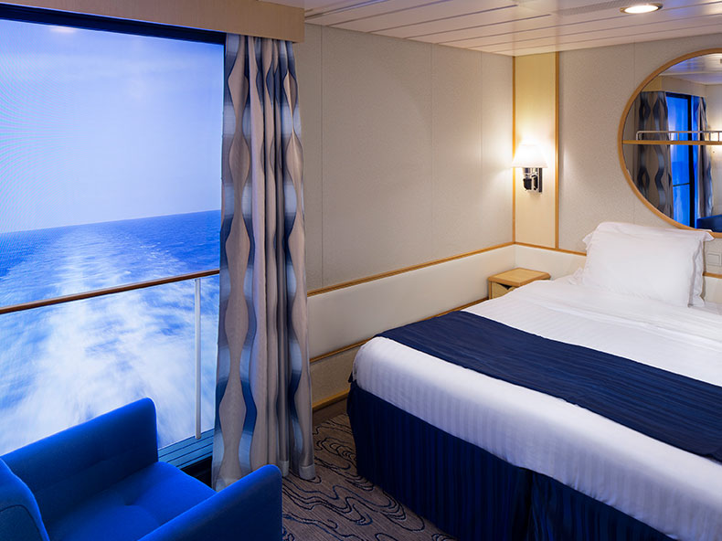 Navigator of the Seas Interior with Virtual Balcony