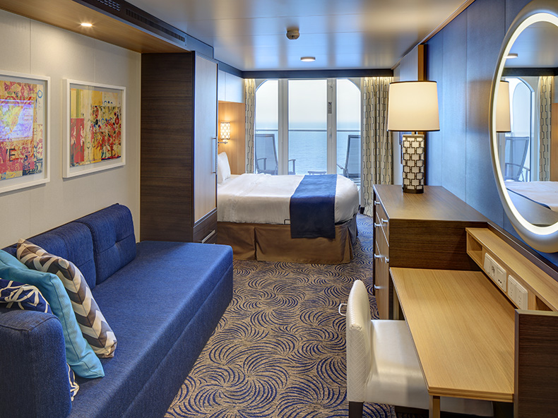 Odyssey of the Seas Connecting Ocean View Balcony