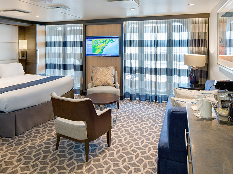 Odyssey of the Seas Junior Suite with Large Balcony