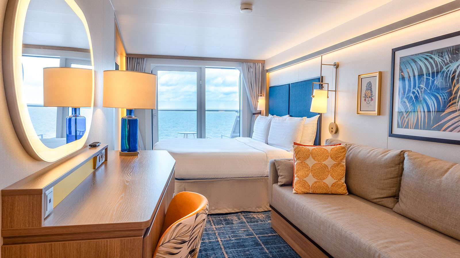 Star of the Seas Connecting Ocean View Balcony