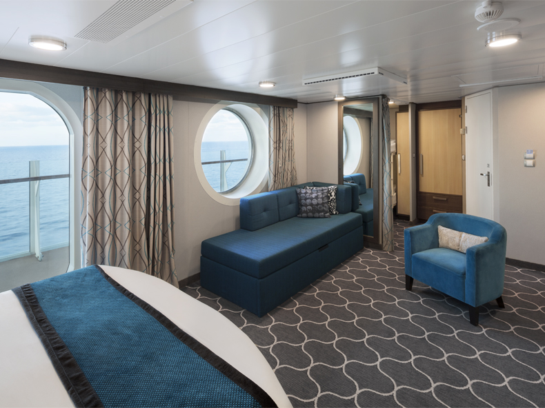 Symphony of the Seas Ultra Spacious Ocean View with Large Balcony