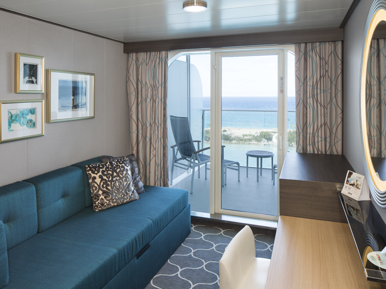 Symphony of the Seas Ocean View with Large Balcony