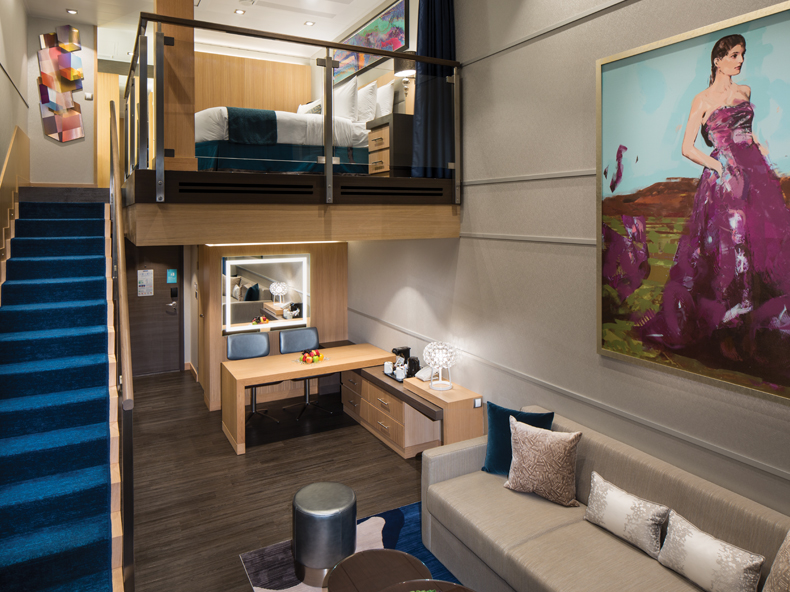 Symphony of the Seas Crown Loft Suite / Crown Loft Suite 