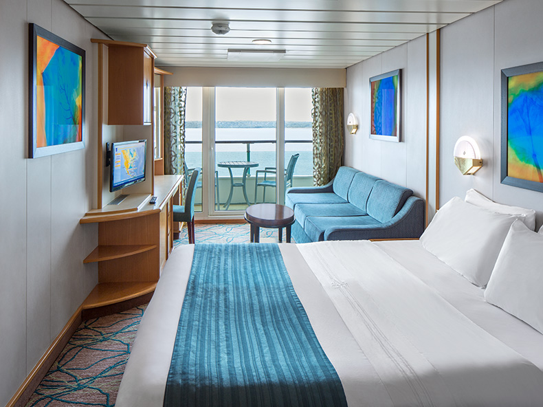 Vision of the Seas Spacious Ocean View Balcony