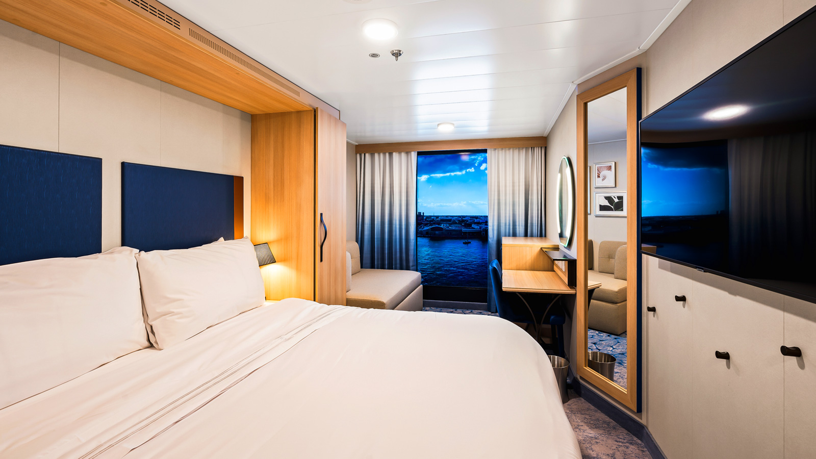 Wonder of the Seas Interior with Virtual Balcony