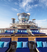 North Star Lounge Chairs in the Upper Deck 