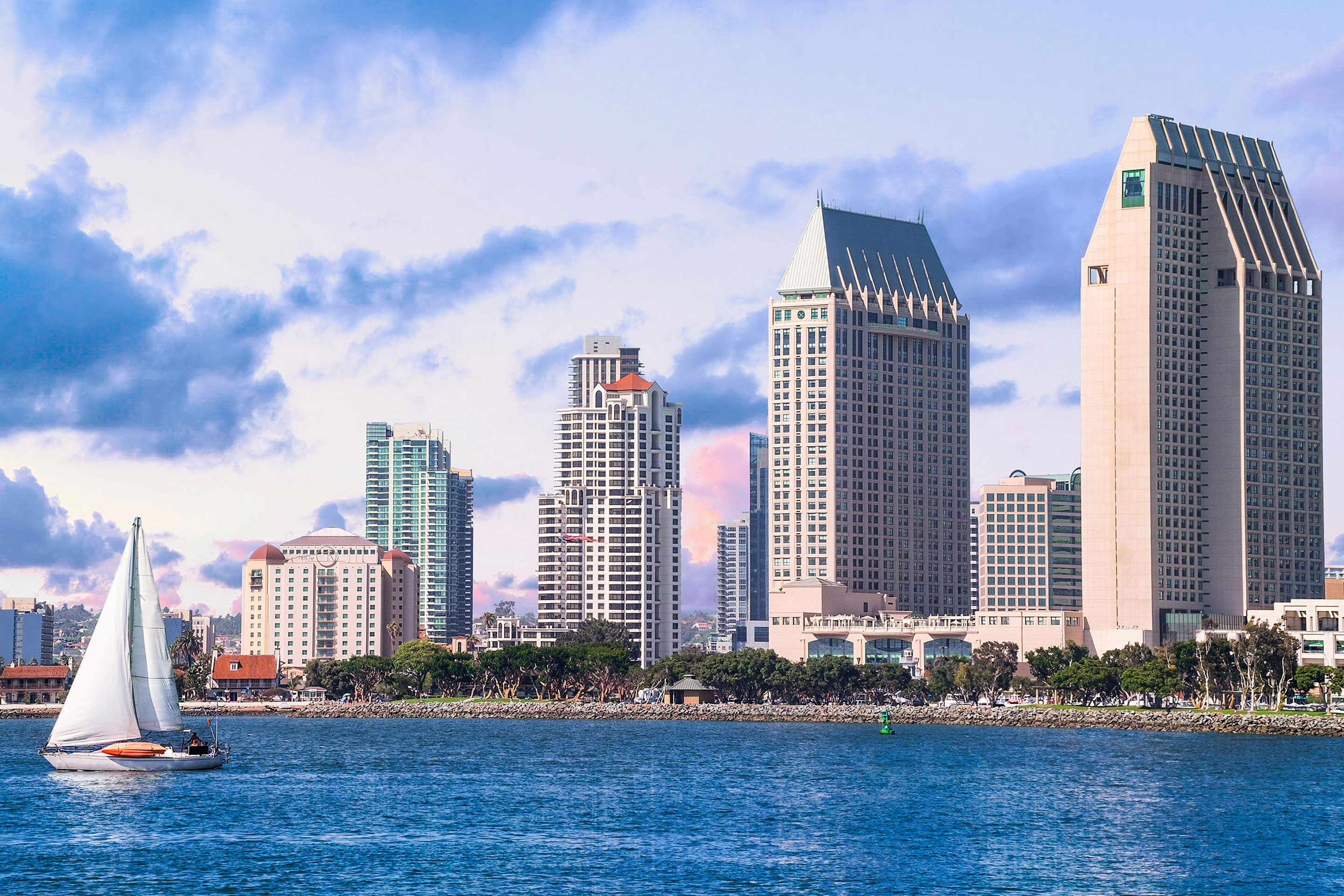 san diego california downtown bay