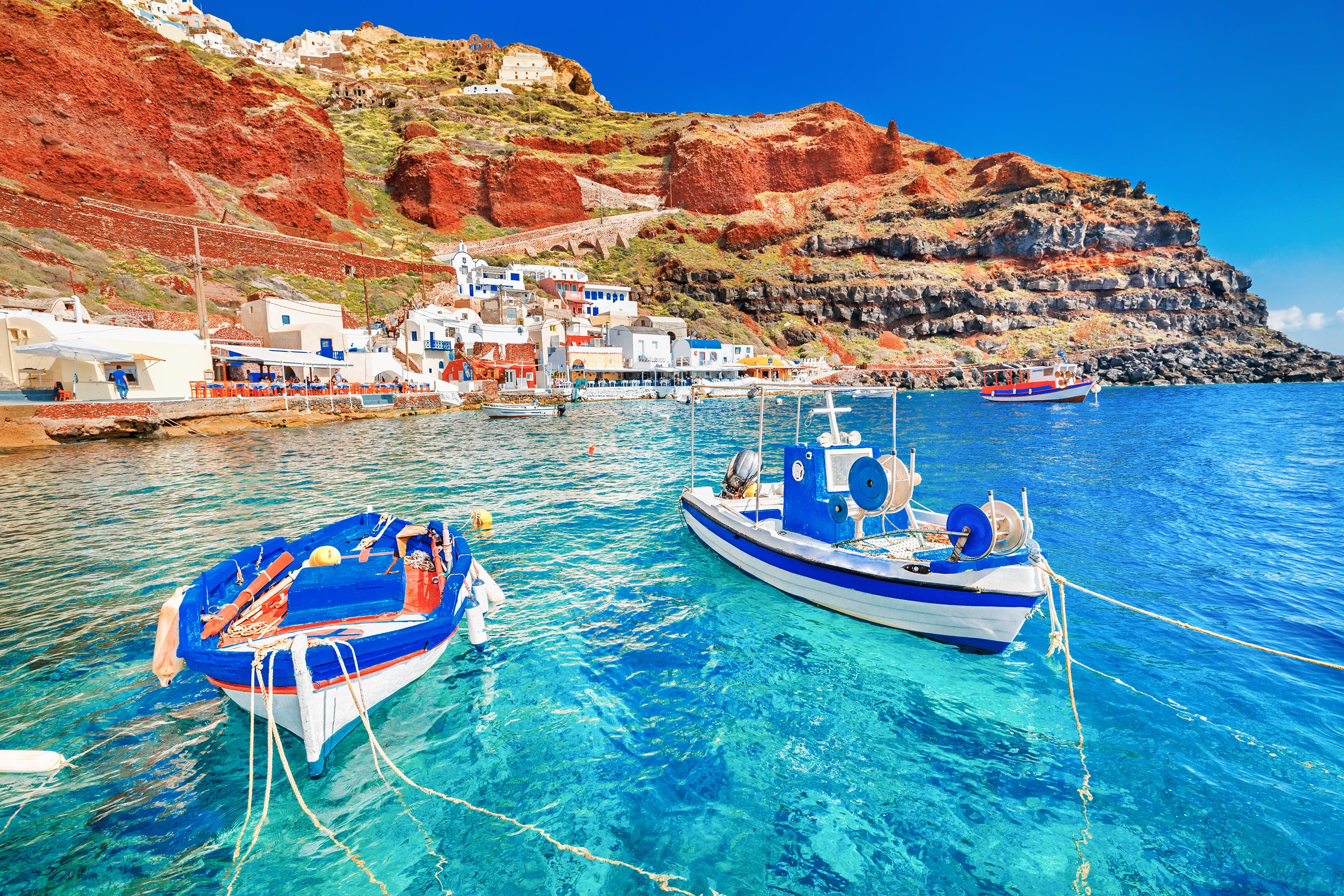 greek island cruise from santorini