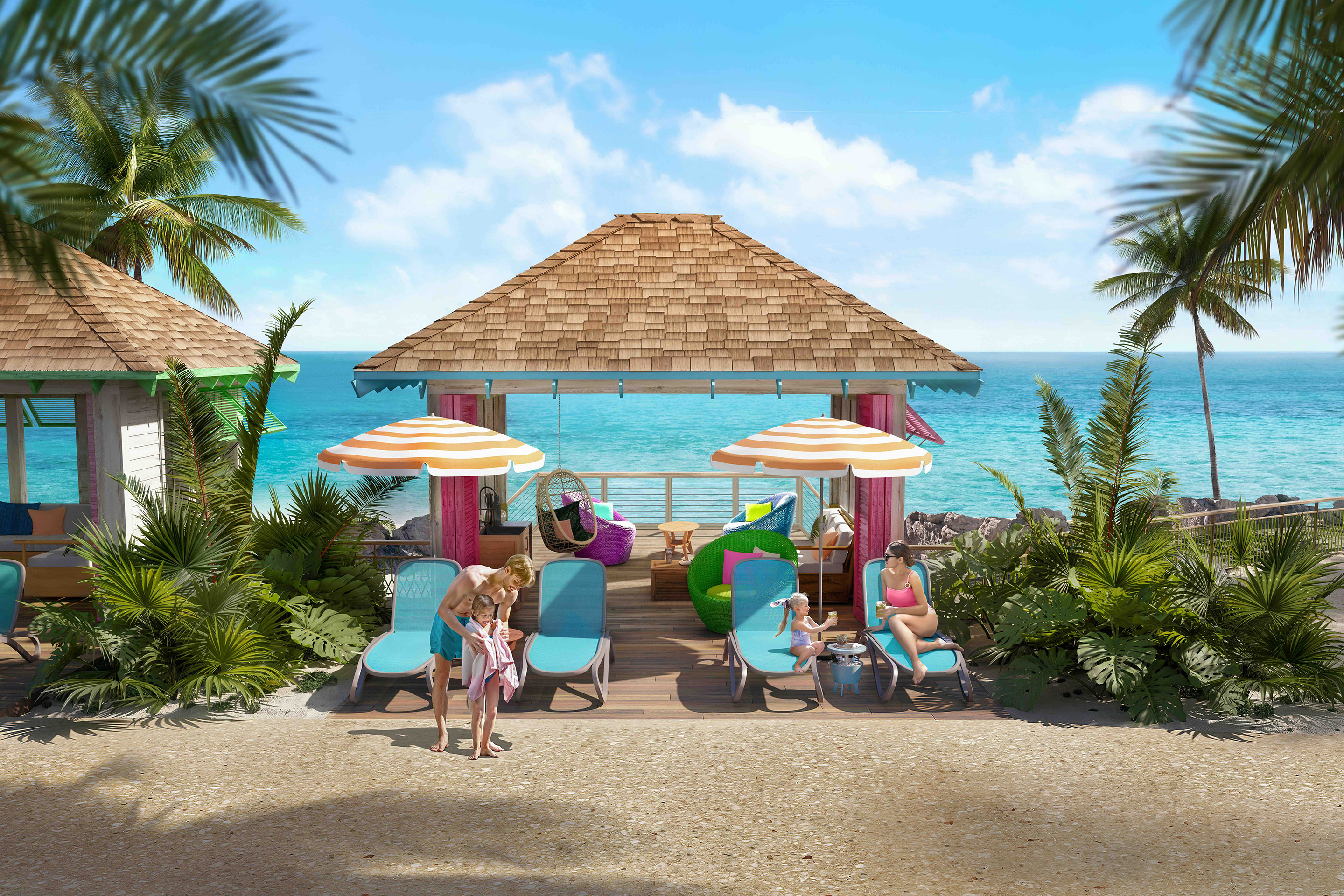 Panoramic Royal Pool Cabana