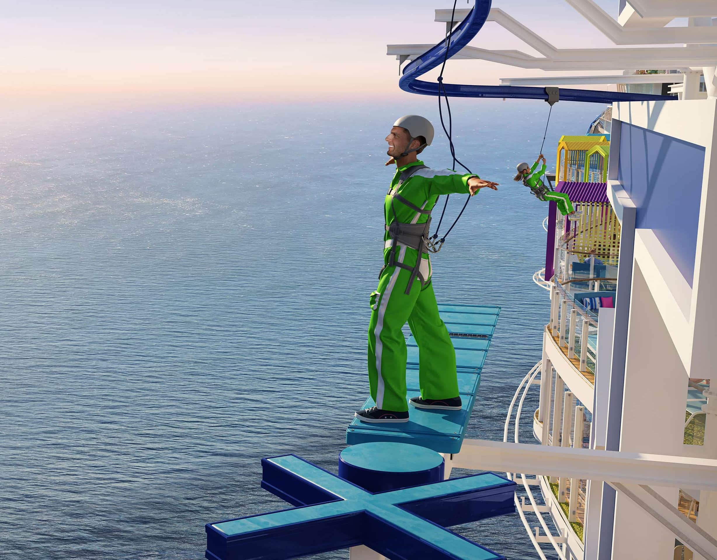 Icon of the Seas Crowns Edge Step to the Edge
