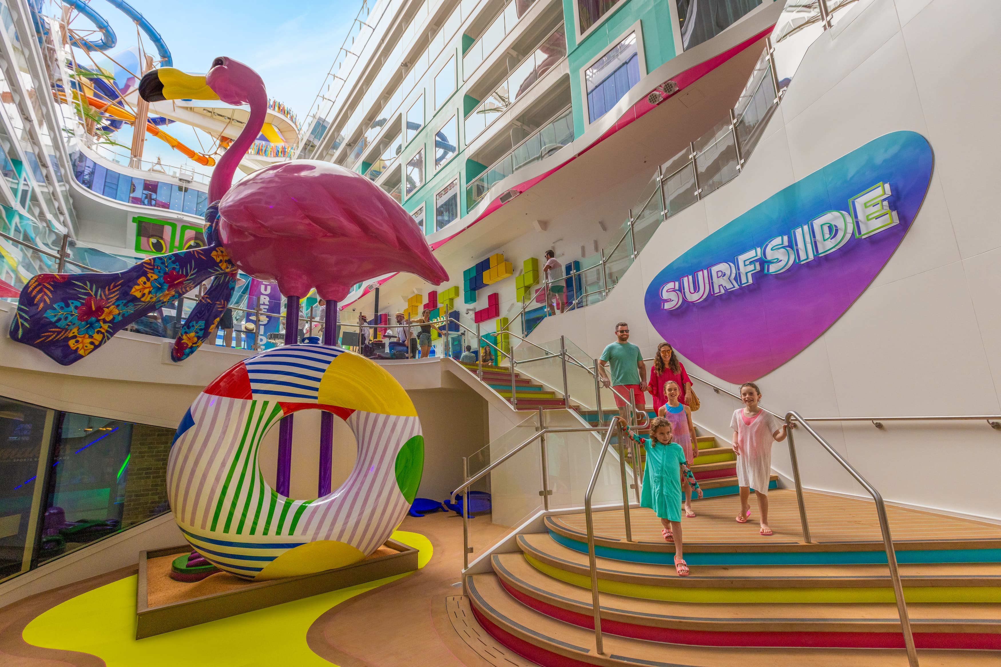 Surfside and Splashaway Bay for the kids on Icon of the Seas