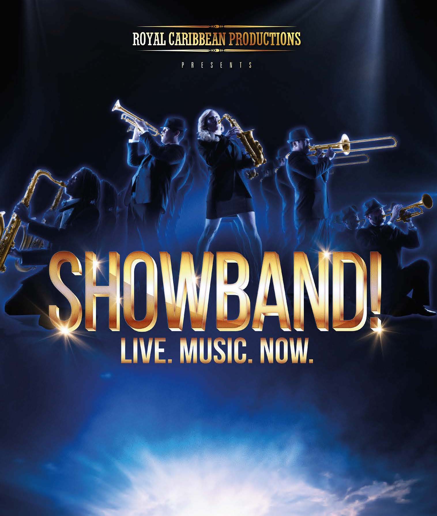 Showband Live Music Now Show Horizontal Poster