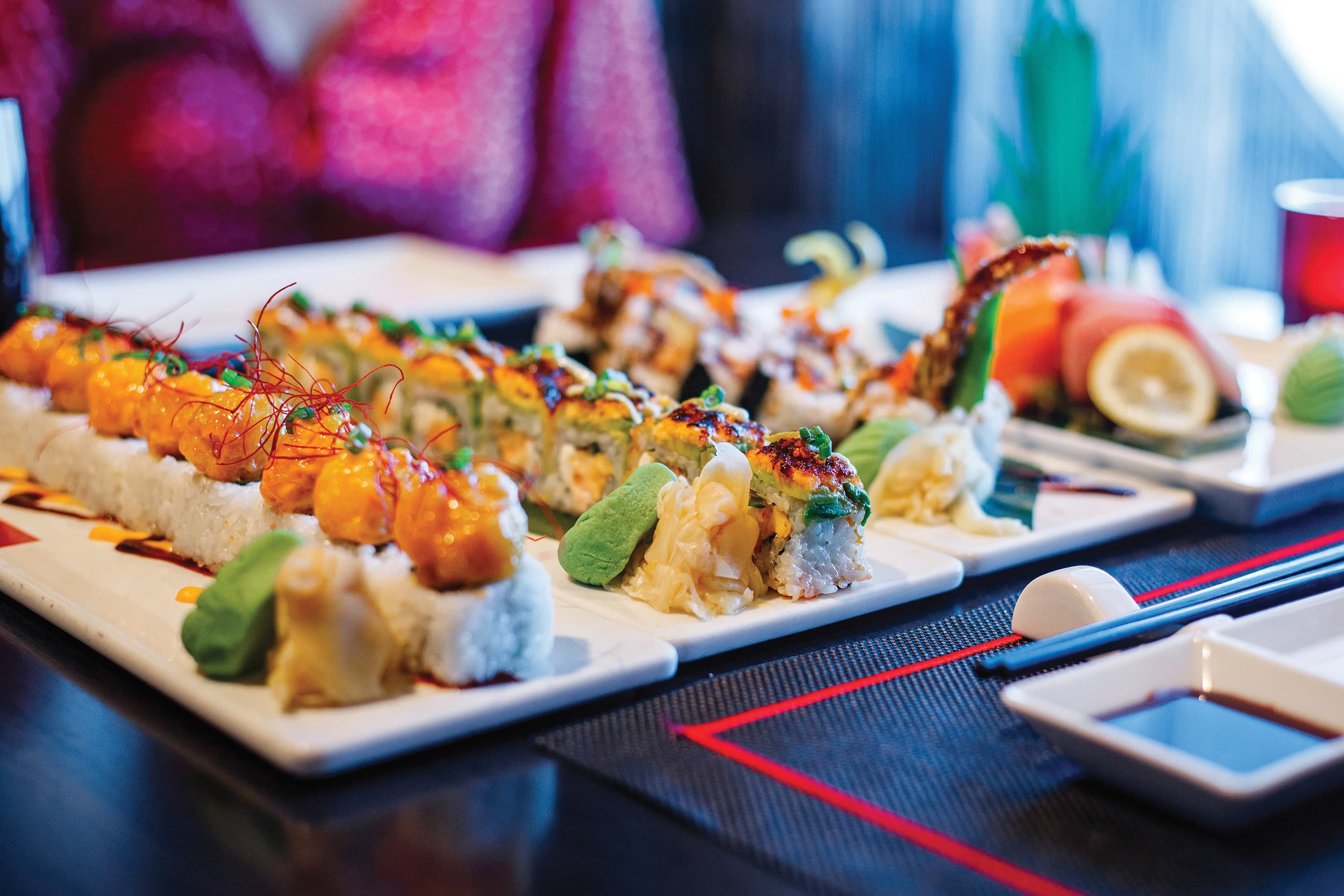 Teppanyaki dining experience