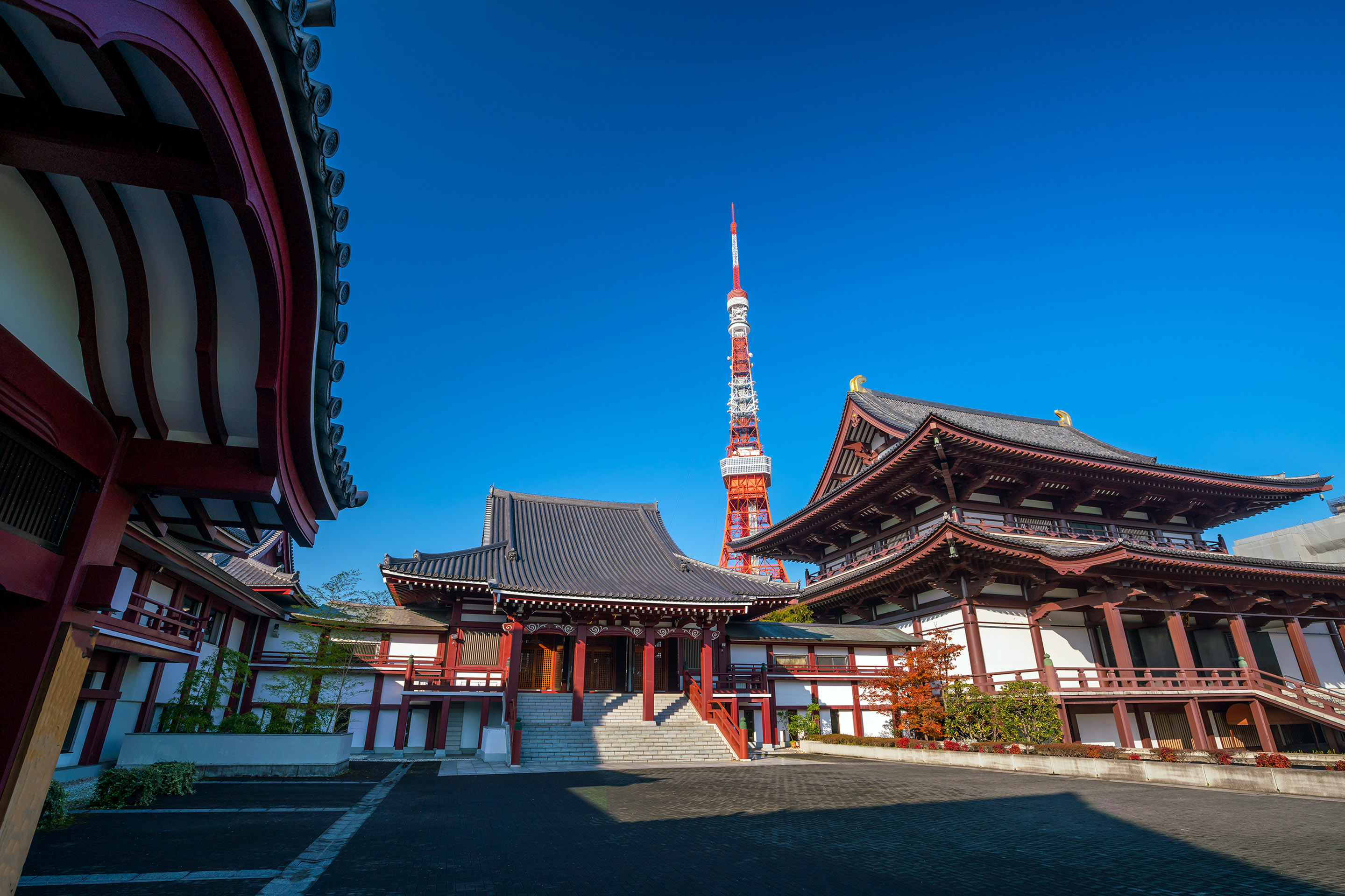 Tokyo Japan Zojo Temple