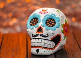 mexico mexican ornament dia de los muertos skull