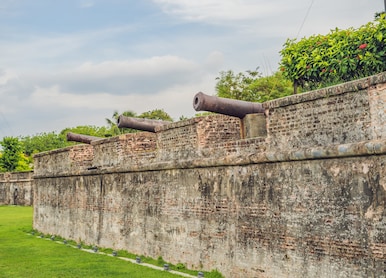 fort cornwallis in georgetown penang is a star fort built by the british east india company in