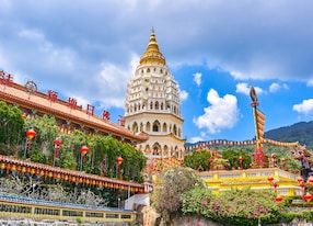 kek lok si temple on penang island georgetown malaysia