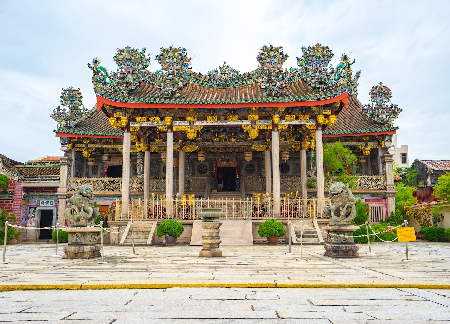 Explore famous landmarks, such as the ornate Khoo Kongsi Clan House. - Penang, Malaysia