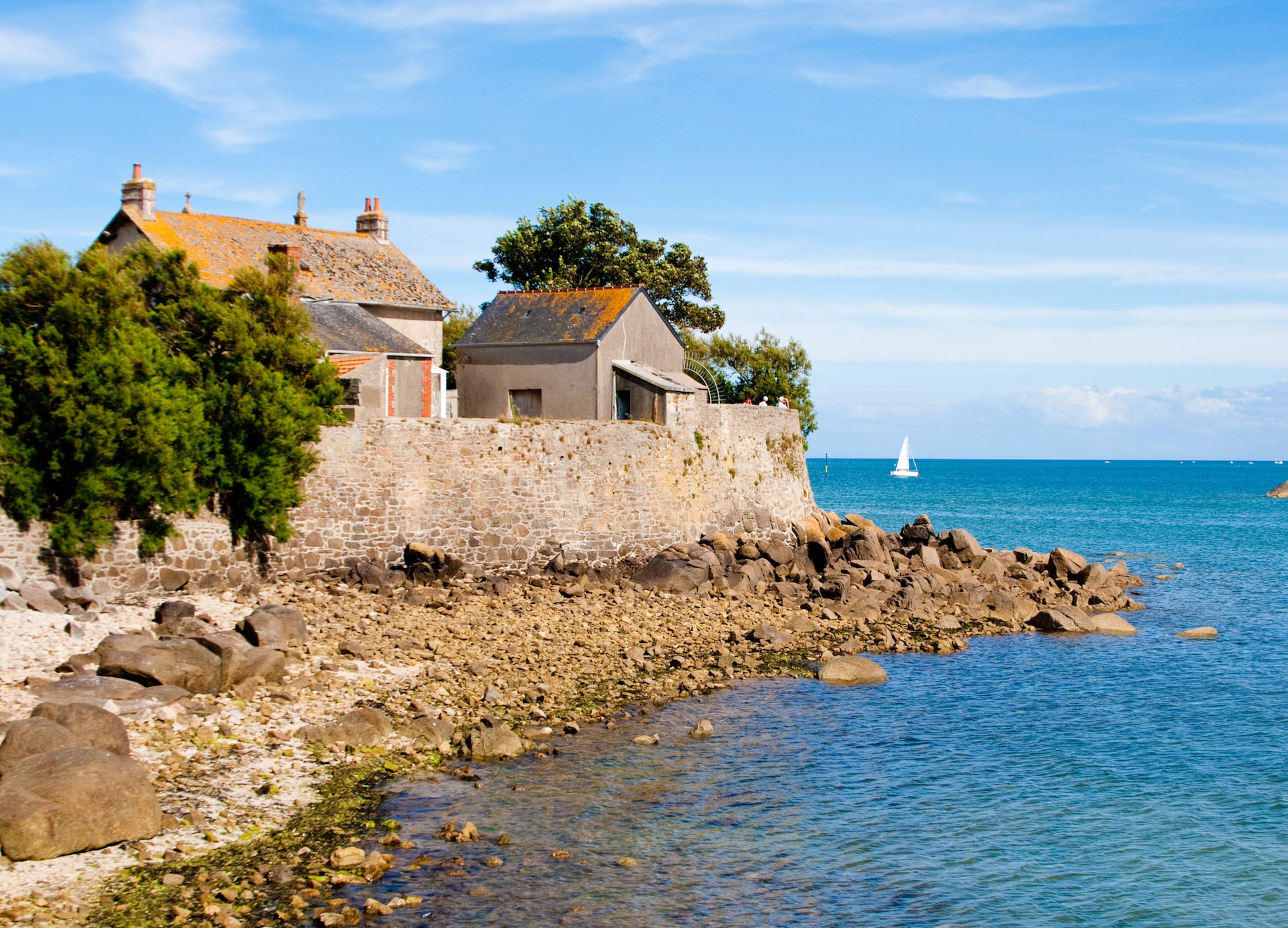 saint vaast la hougue normandy france