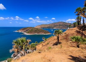 promthep cape is one of the tourist attractions in phuket thailand the cape is at the southern