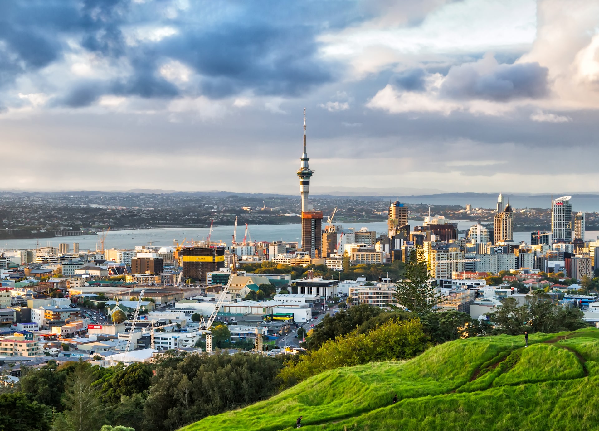 auckland new zealand the largest and most populous urban area in the country
