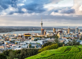 auckland new zealand the largest and most populous urban area in the country