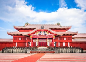 okinawa japan at shuri castle