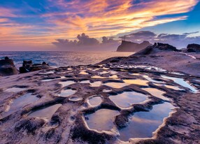 strange rocks yehliu geopark park on
