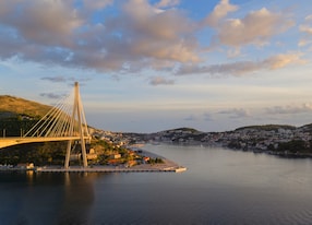 franjo tudjman bridge lapad bay near