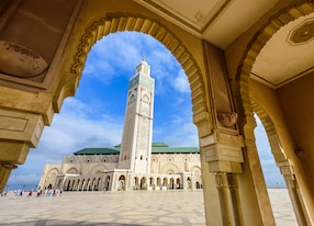 hassan ii mosque casablanca morocco africa