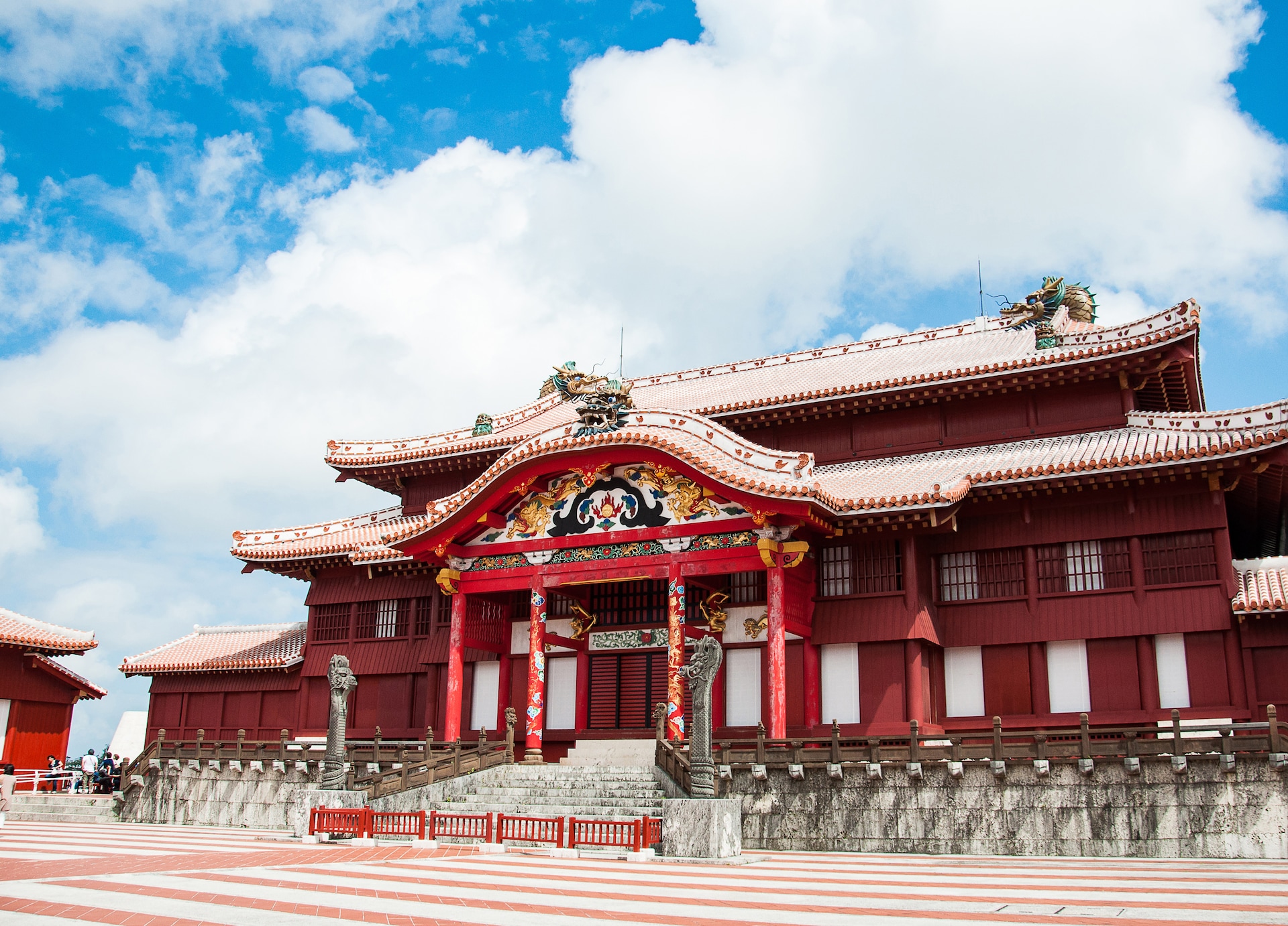 shuri castle okinawa japan asia