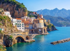 amalfi coast atrani naples italy europe