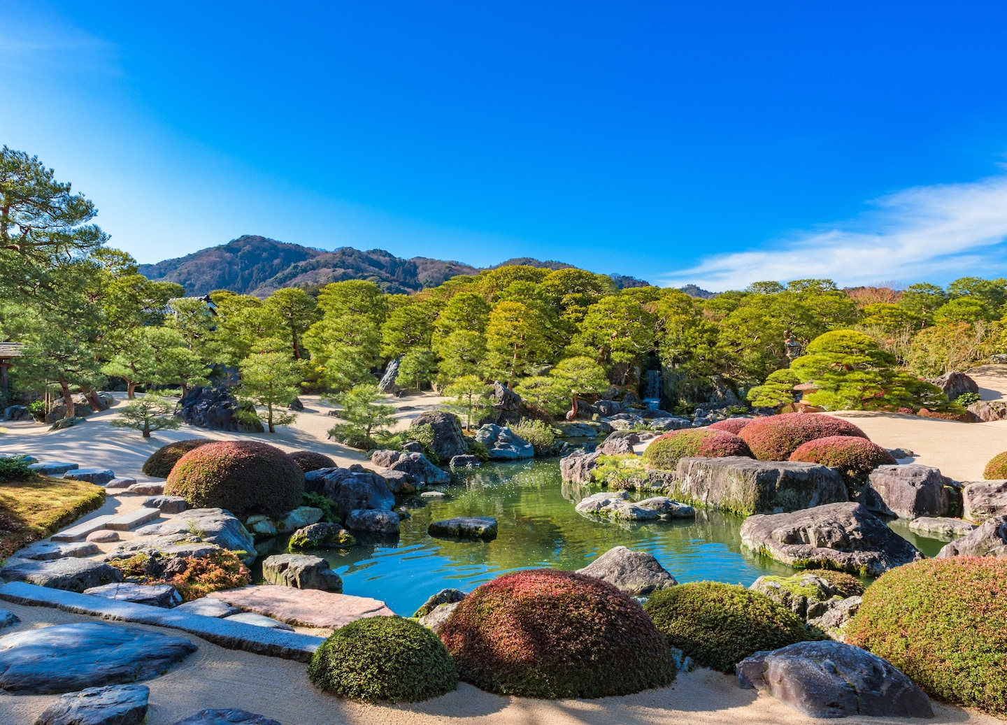 Adachi Museum’s sculpted gardens blend living art and nature. - Sakaiminato, Japan